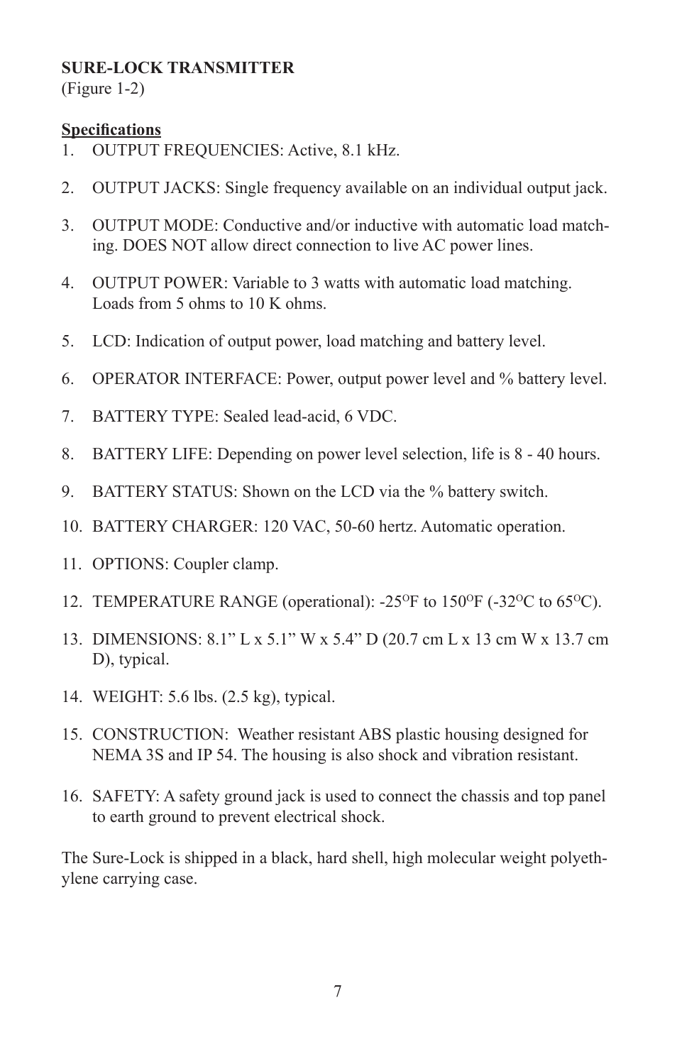 Heath Consultants Sure-Lock Distance Pro User Manual | Page 10 / 40