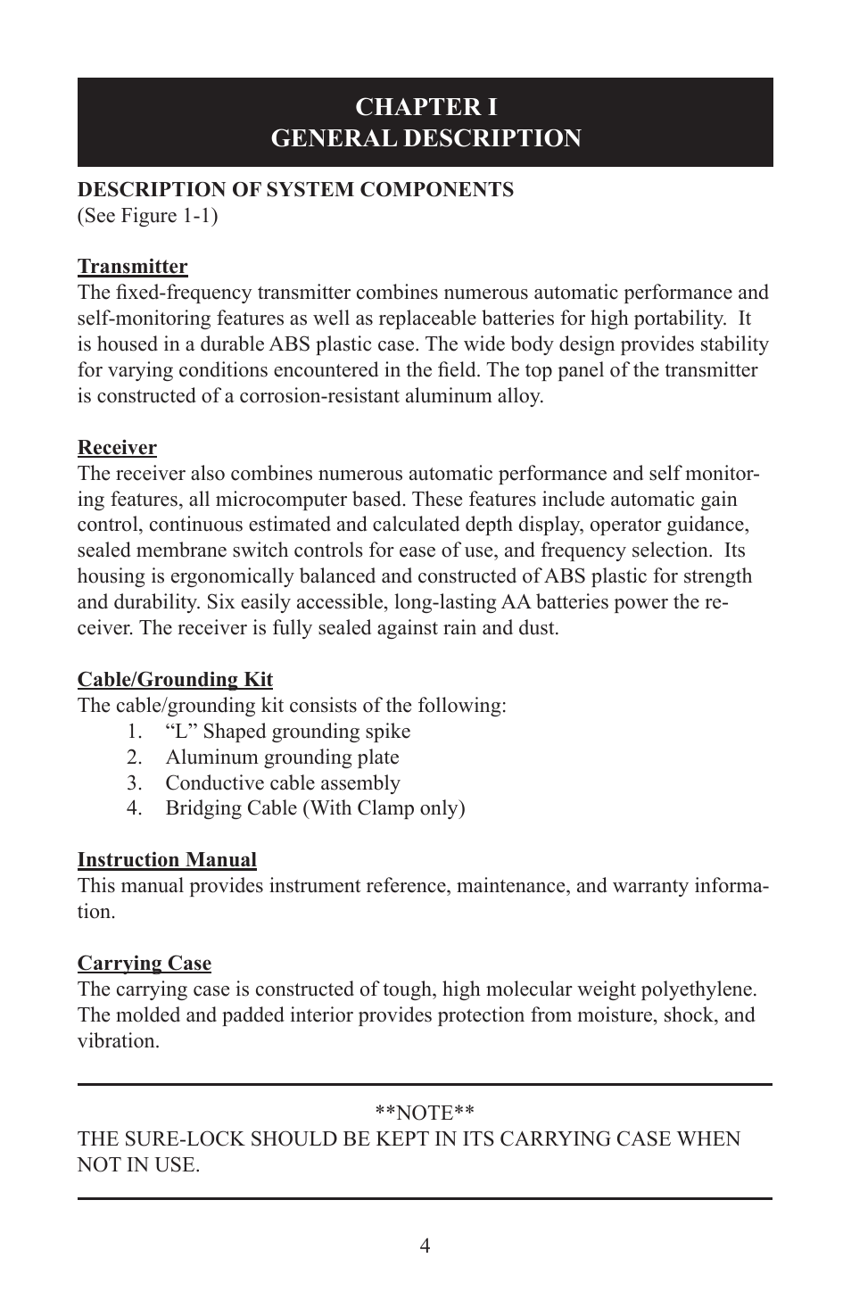 Heath Consultants Sure-Lock Utility Pro User Manual | Page 7 / 40