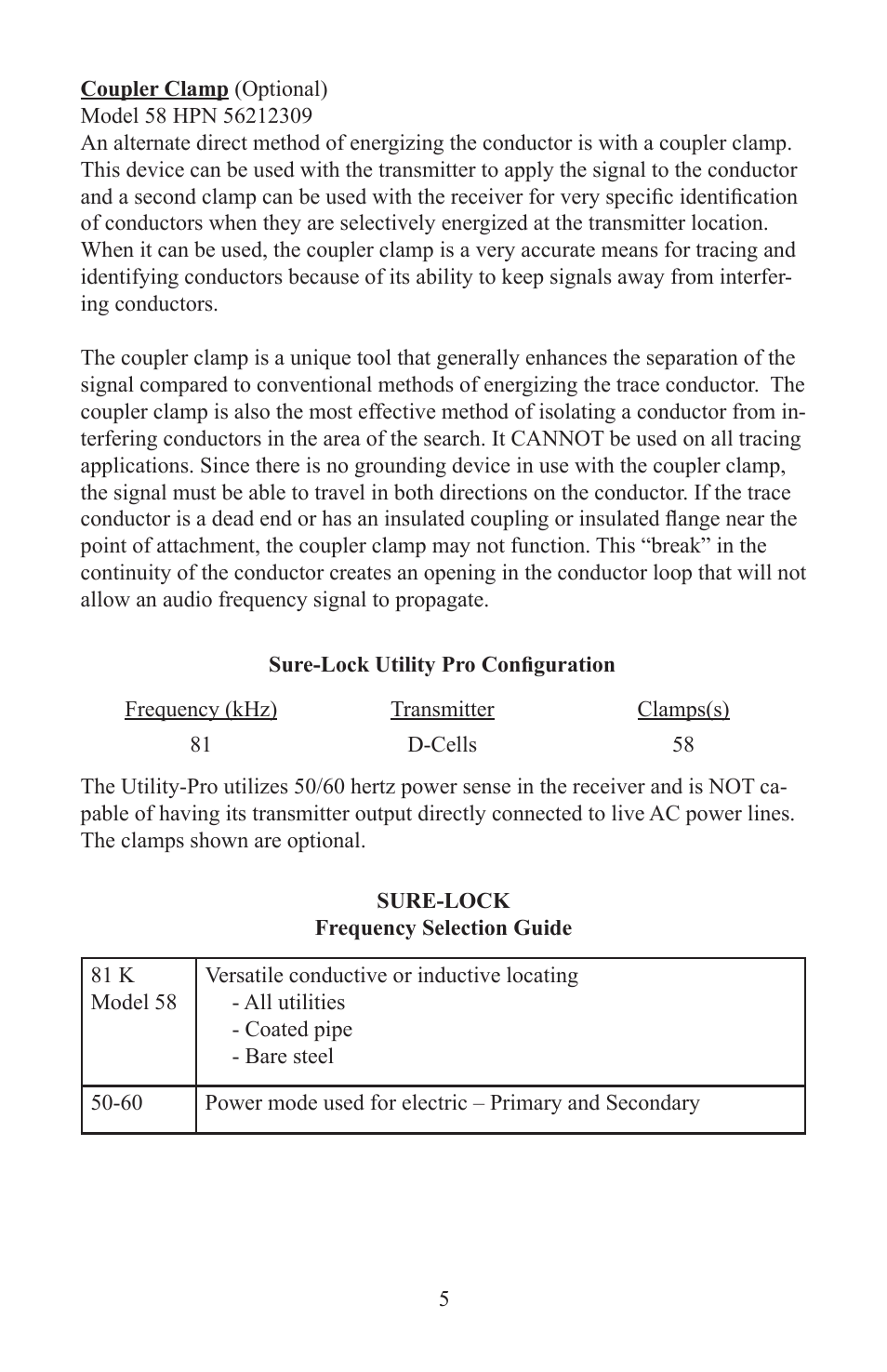 Heath Consultants Sure-Lock Utility Pro User Manual | Page 8 / 40