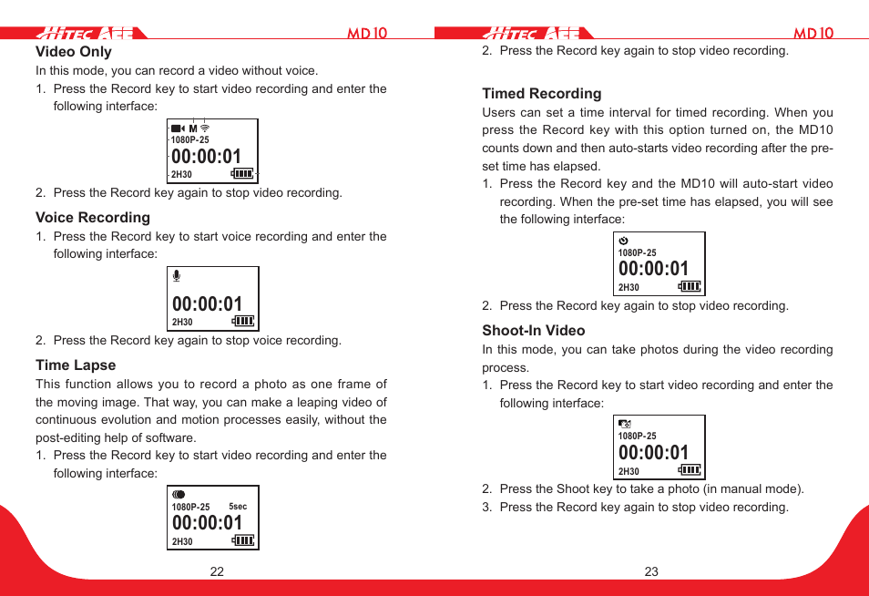 HITEC MD10 User Manual | Page 12 / 32