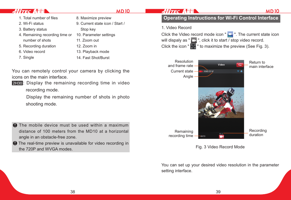 HITEC MD10 User Manual | Page 20 / 32