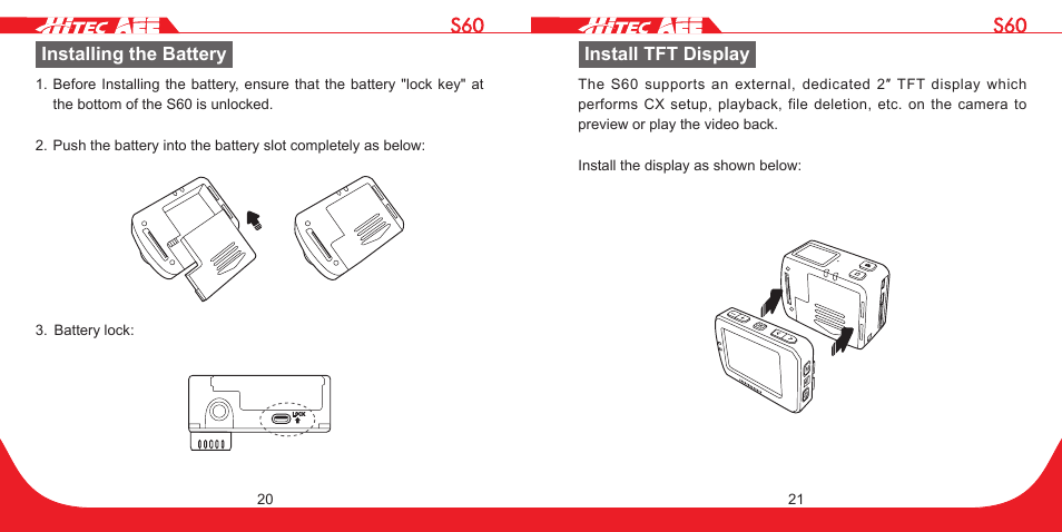 HITEC S60 User Manual | Page 11 / 39