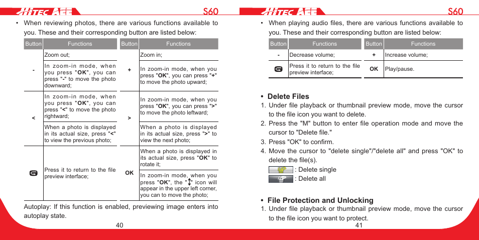 HITEC S60 User Manual | Page 21 / 39