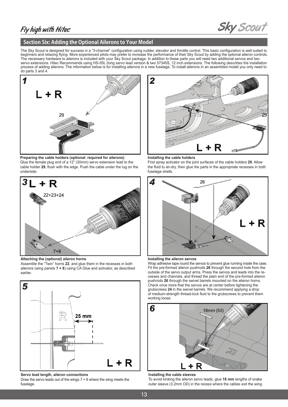 Fly high with hitec | HITEC Sky Scout (2GO) User Manual | Page 13 / 32