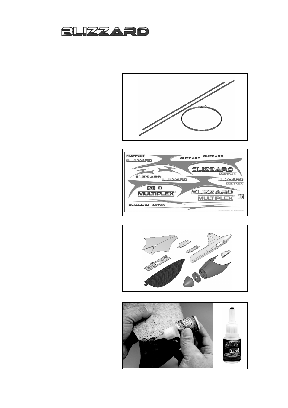 HITEC Blizzard User Manual | Page 16 / 16