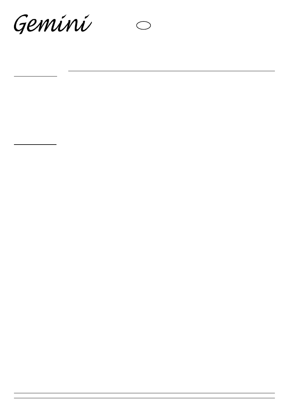 HITEC Gemini User Manual | Page 32 / 40