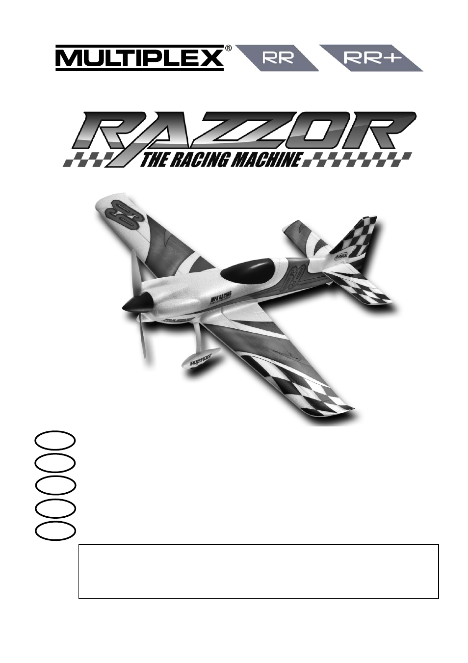 HITEC Razzor User Manual | 56 pages