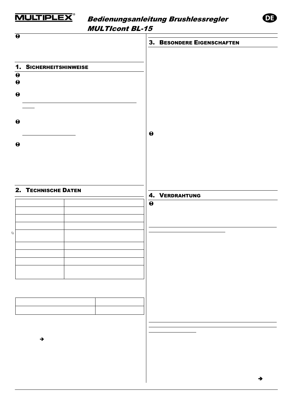 HITEC Razzor User Manual | Page 6 / 56