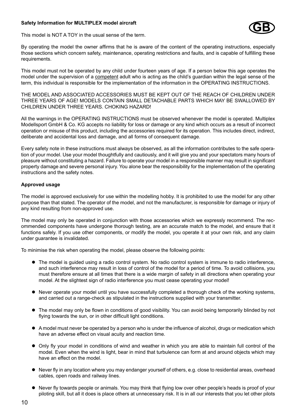 HITEC Shark User Manual | Page 10 / 48