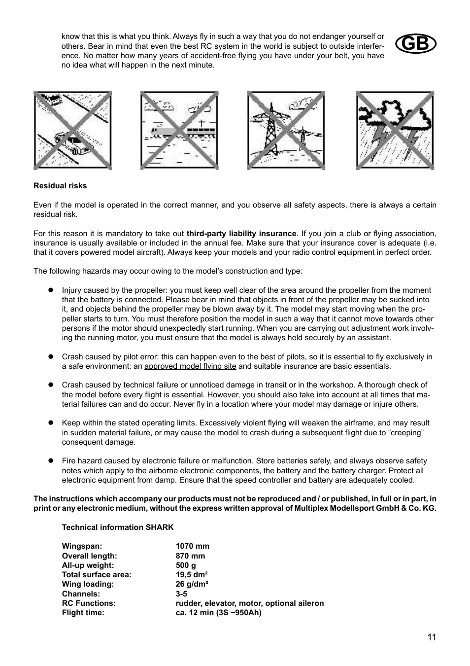 HITEC Shark User Manual | Page 11 / 48