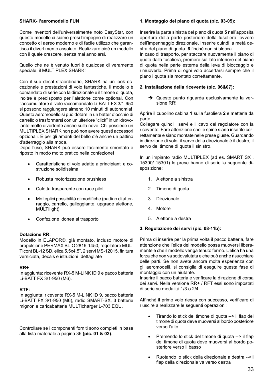 HITEC Shark User Manual | Page 33 / 48