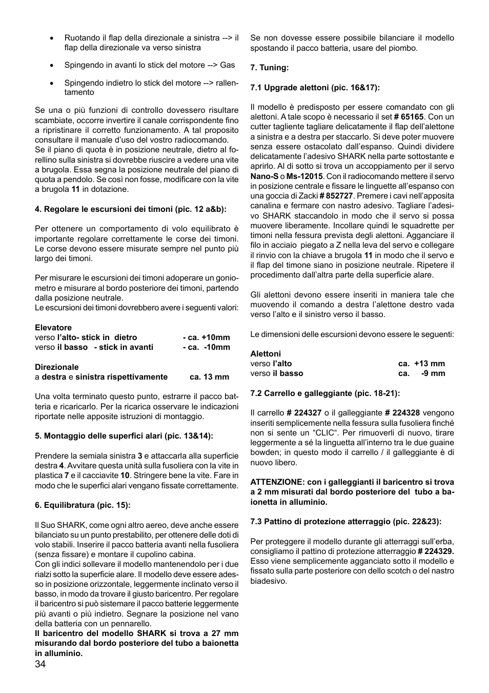 HITEC Shark User Manual | Page 34 / 48