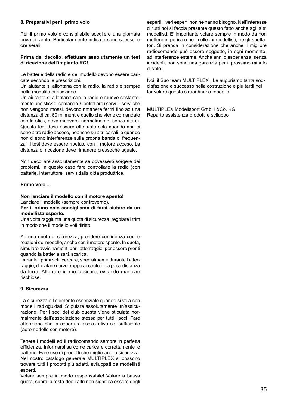 HITEC Shark User Manual | Page 35 / 48