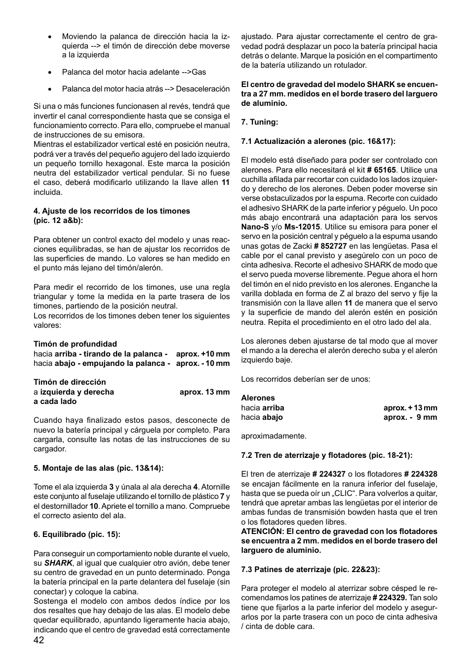HITEC Shark User Manual | Page 42 / 48