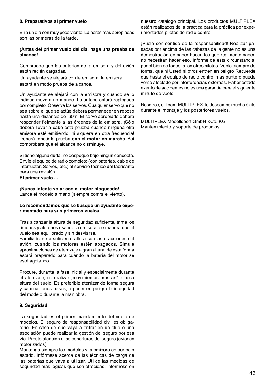 HITEC Shark User Manual | Page 43 / 48