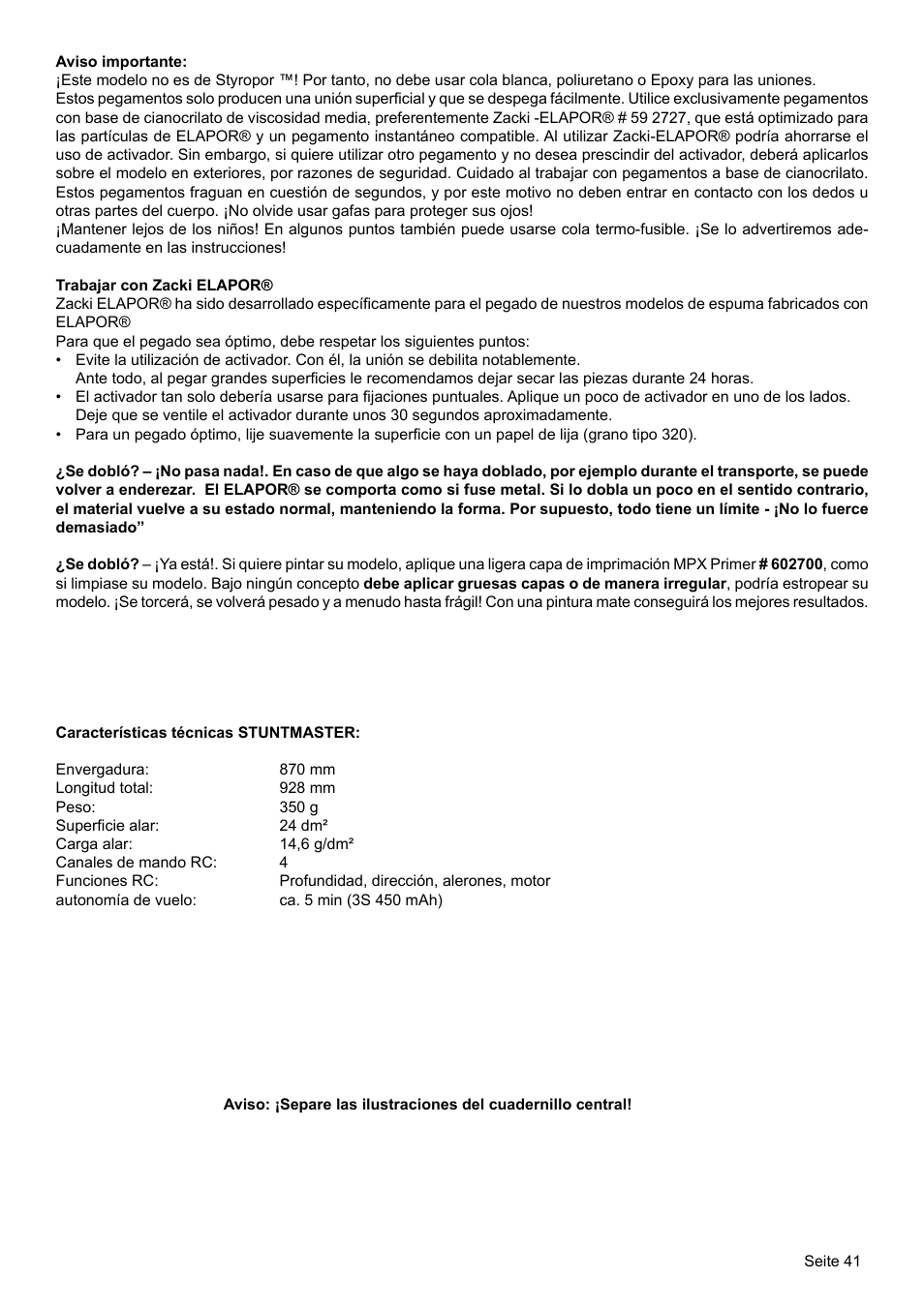 HITEC StuntMaster User Manual | Page 17 / 24