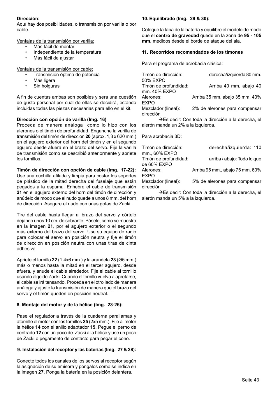 HITEC StuntMaster User Manual | Page 19 / 24