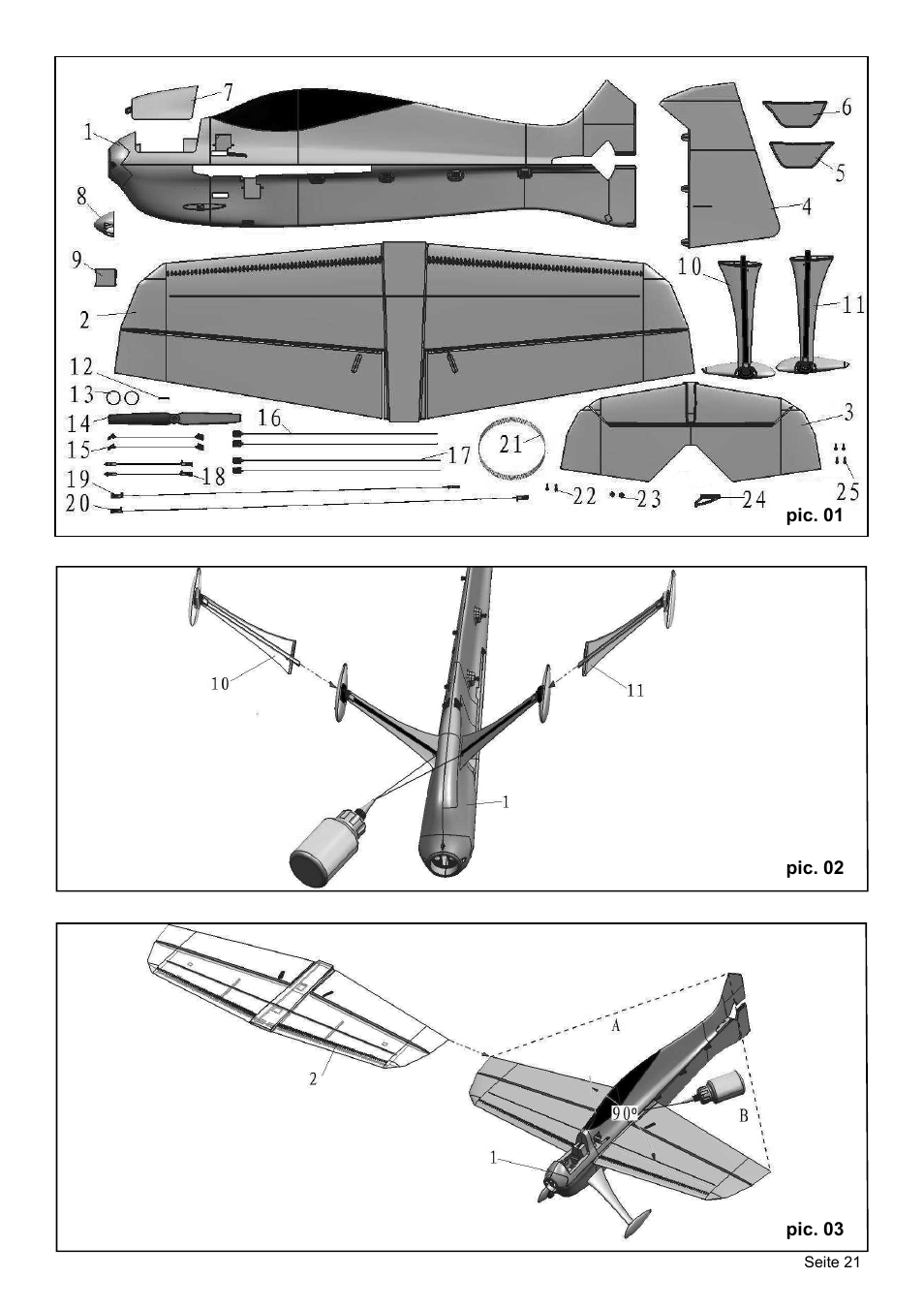 HITEC StuntMaster User Manual | Page 9 / 24
