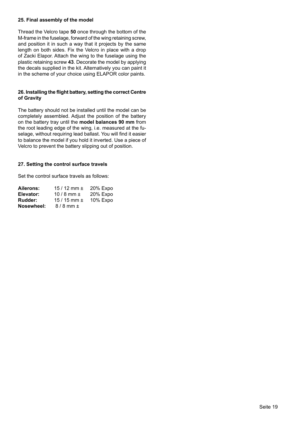 HITEC Tucan User Manual | Page 19 / 64