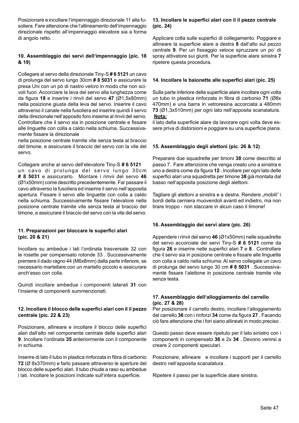 HITEC Tucan User Manual | Page 47 / 64