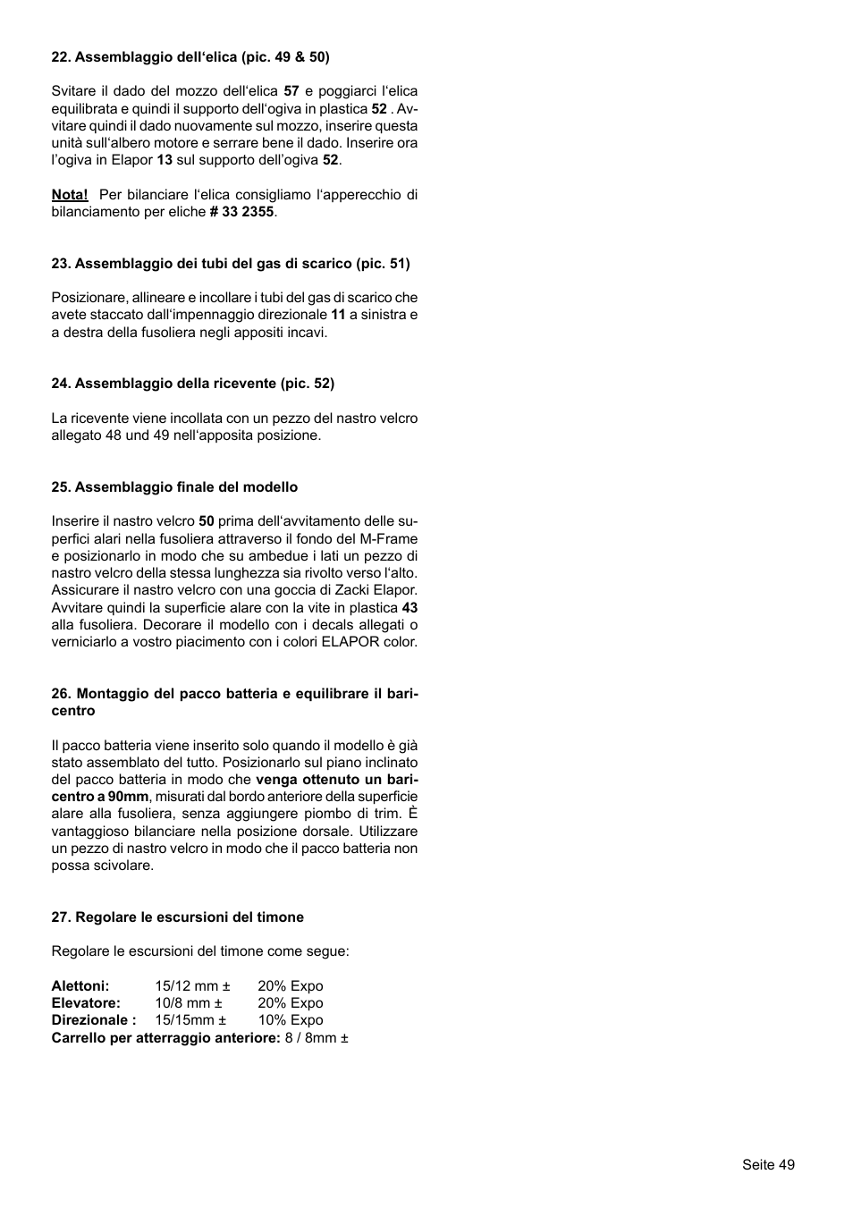 HITEC Tucan User Manual | Page 49 / 64