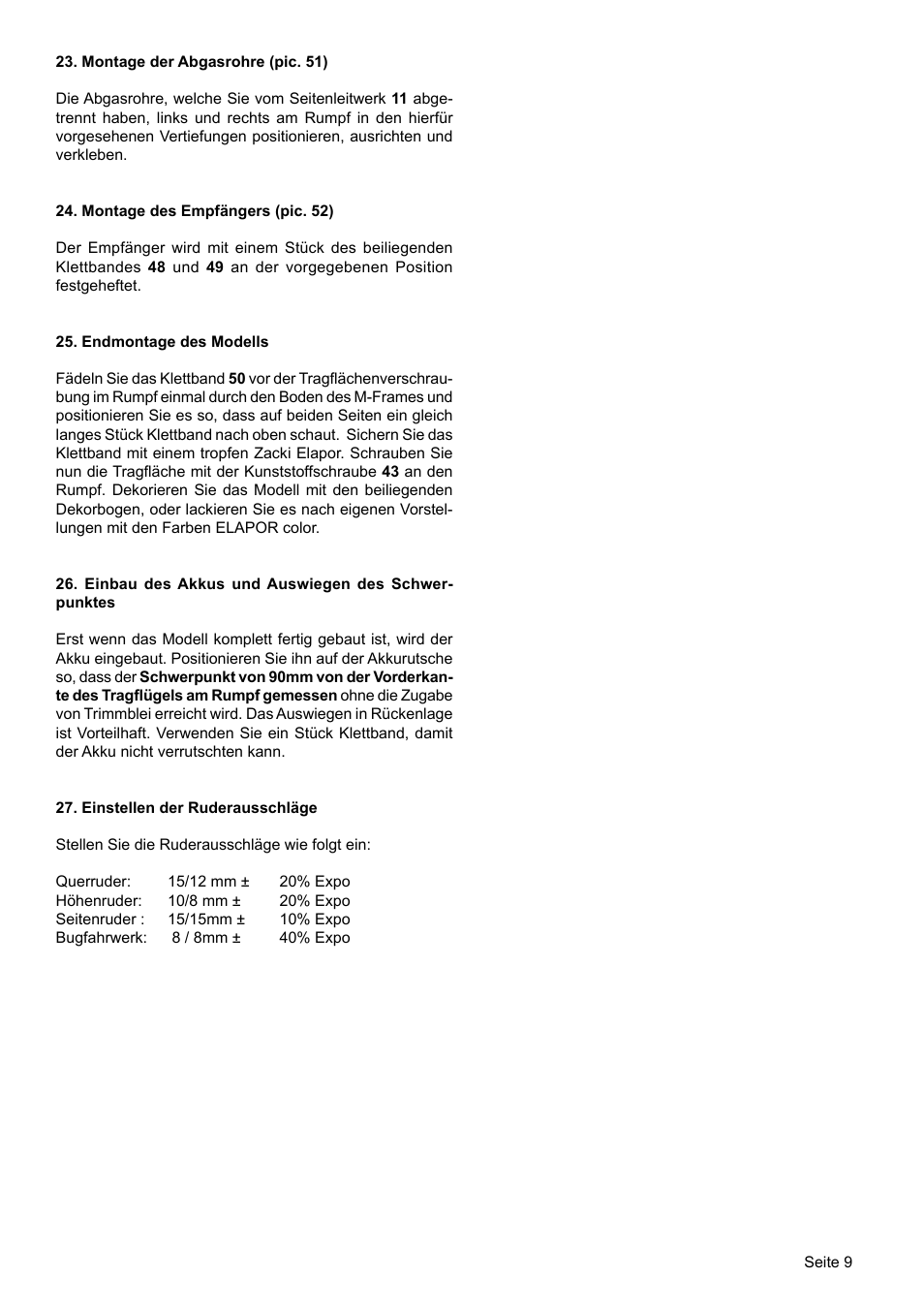 HITEC Tucan User Manual | Page 9 / 64