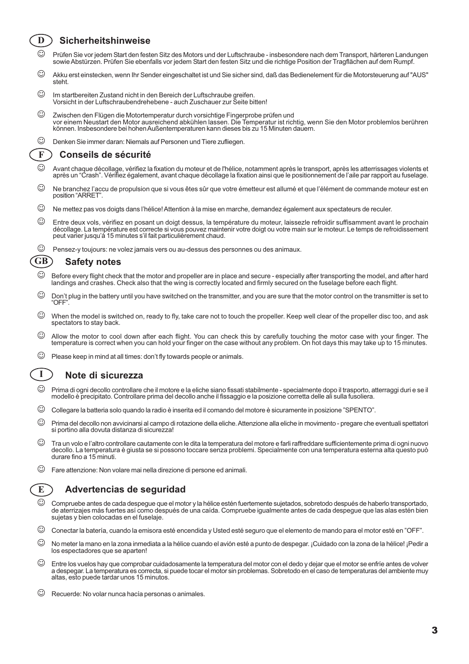 HITEC Twin Star II User Manual | Page 3 / 40