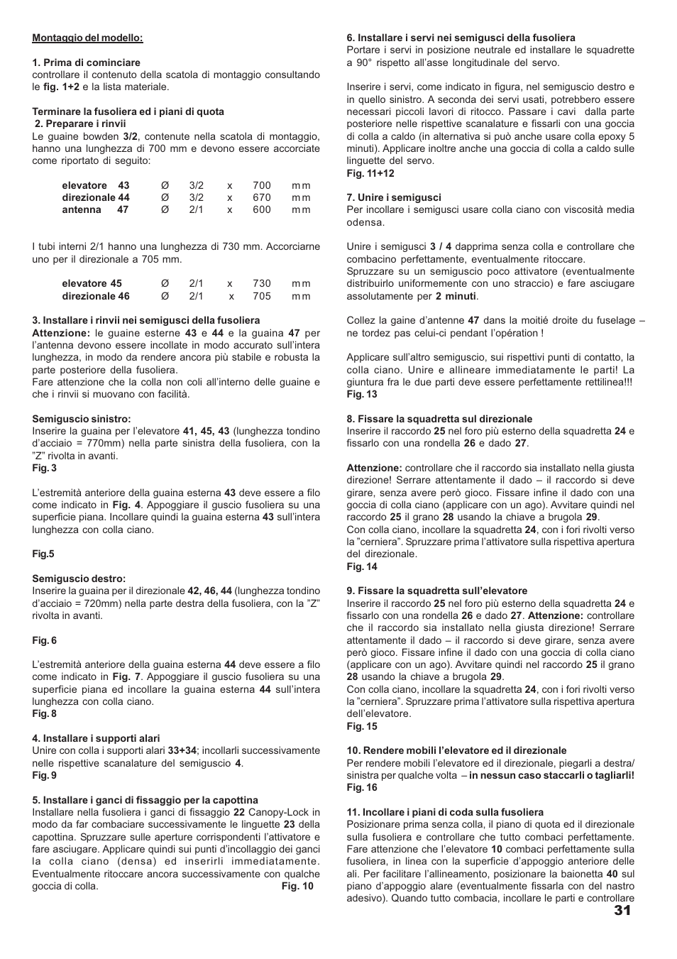 HITEC Twin Star II User Manual | Page 31 / 40