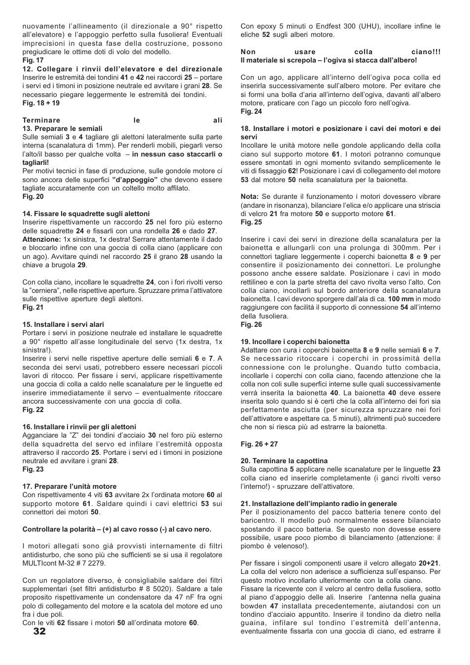 HITEC Twin Star II User Manual | Page 32 / 40