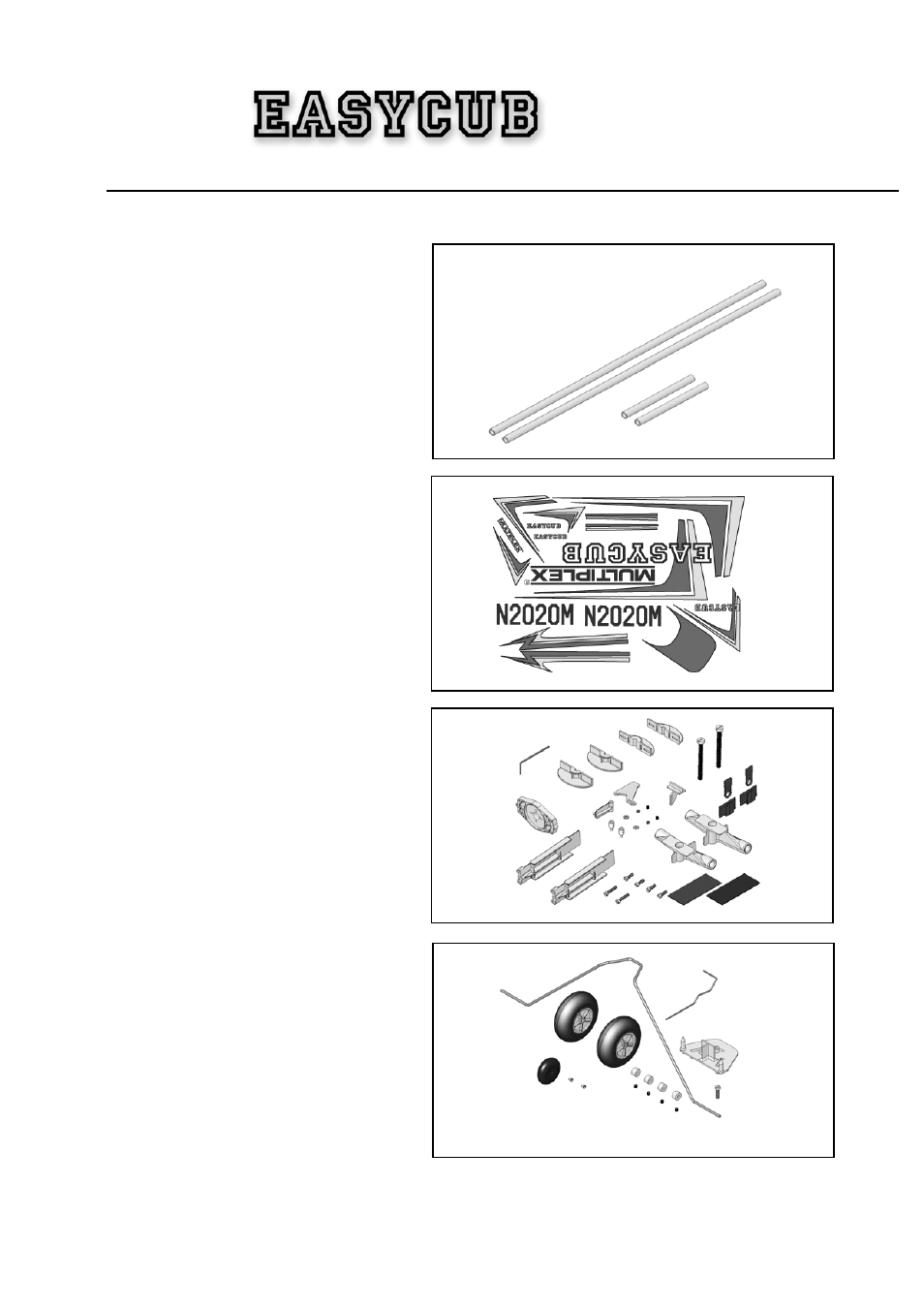 HITEC EasyCub User Manual | Page 43 / 44