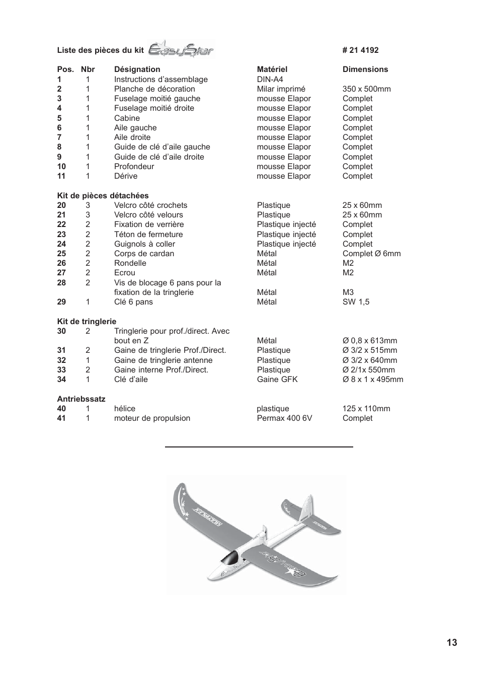 HITEC Easy Star User Manual | Page 13 / 32