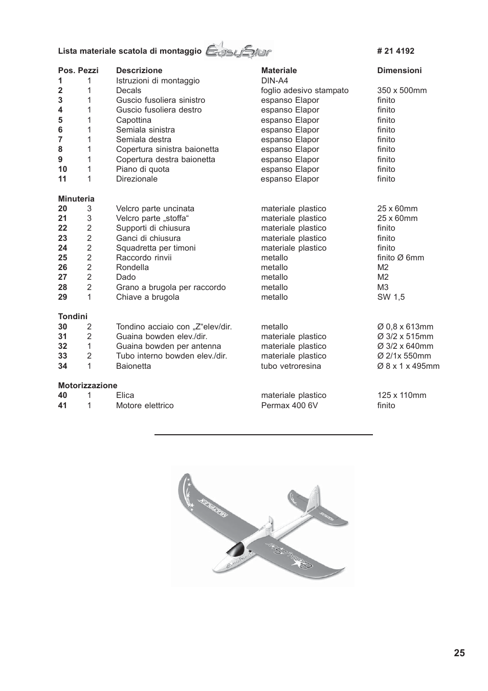 HITEC Easy Star User Manual | Page 25 / 32