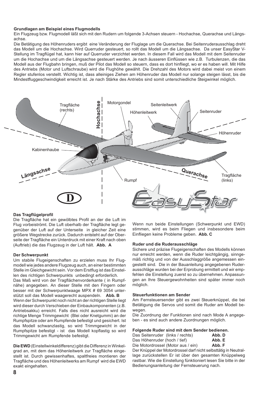 HITEC Easy Star User Manual | Page 8 / 32