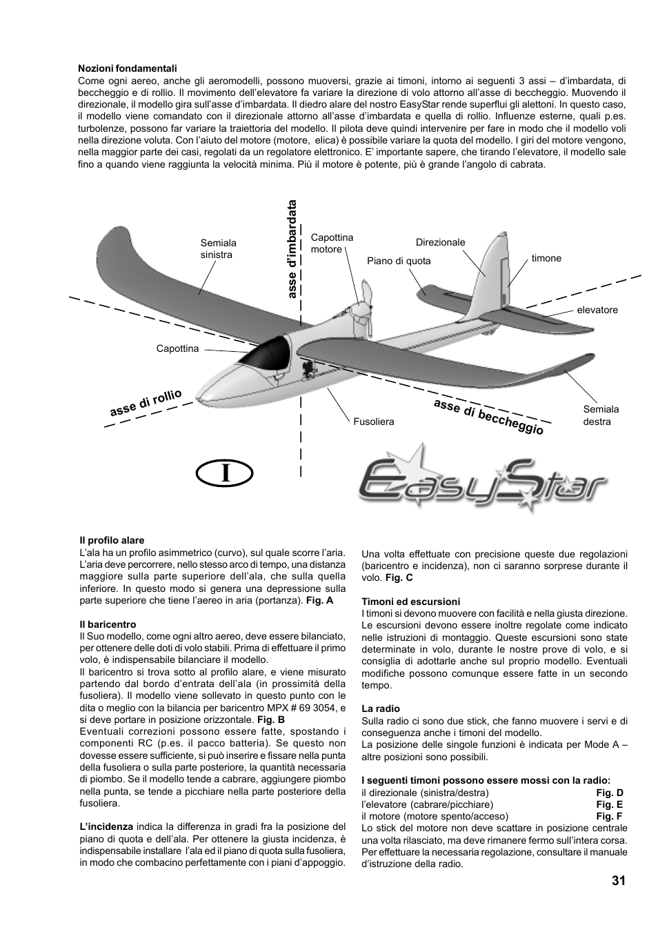 HITEC Easy Star (Ready to Fly) User Manual | Page 31 / 44