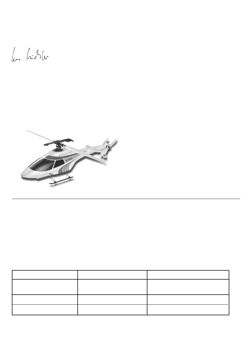 HITEC FunCopter User Manual | Page 43 / 64