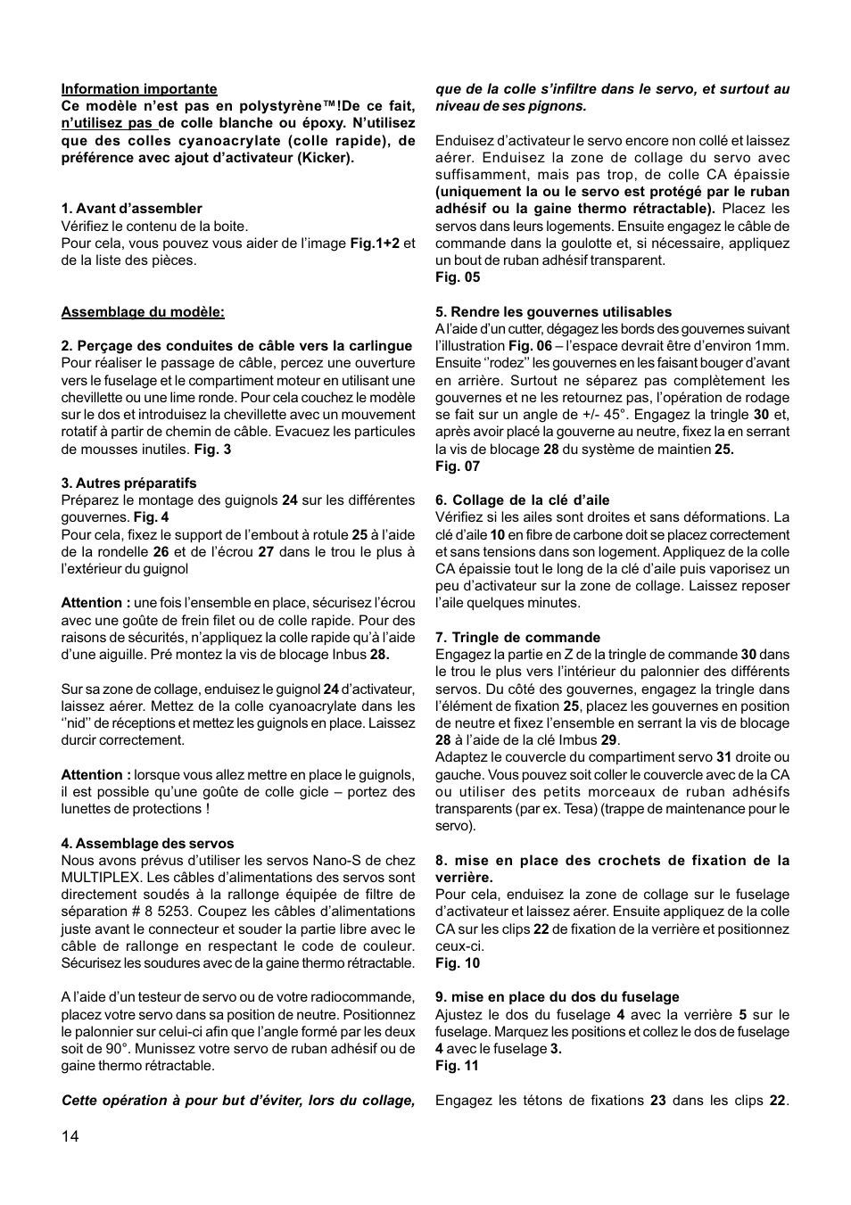 HITEC FunJet User Manual | Page 14 / 32
