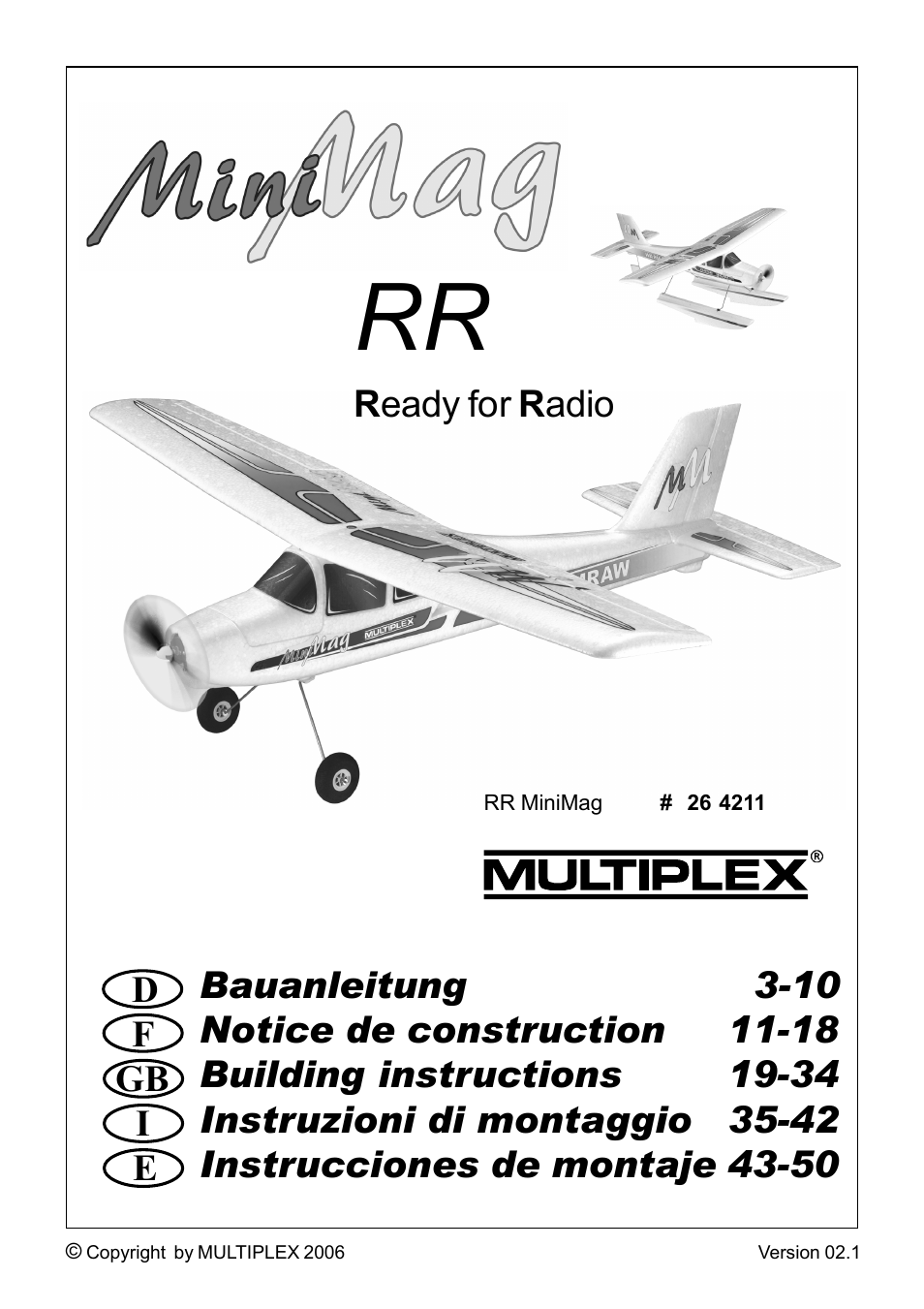 HITEC MiniMag (RR) User Manual | 52 pages