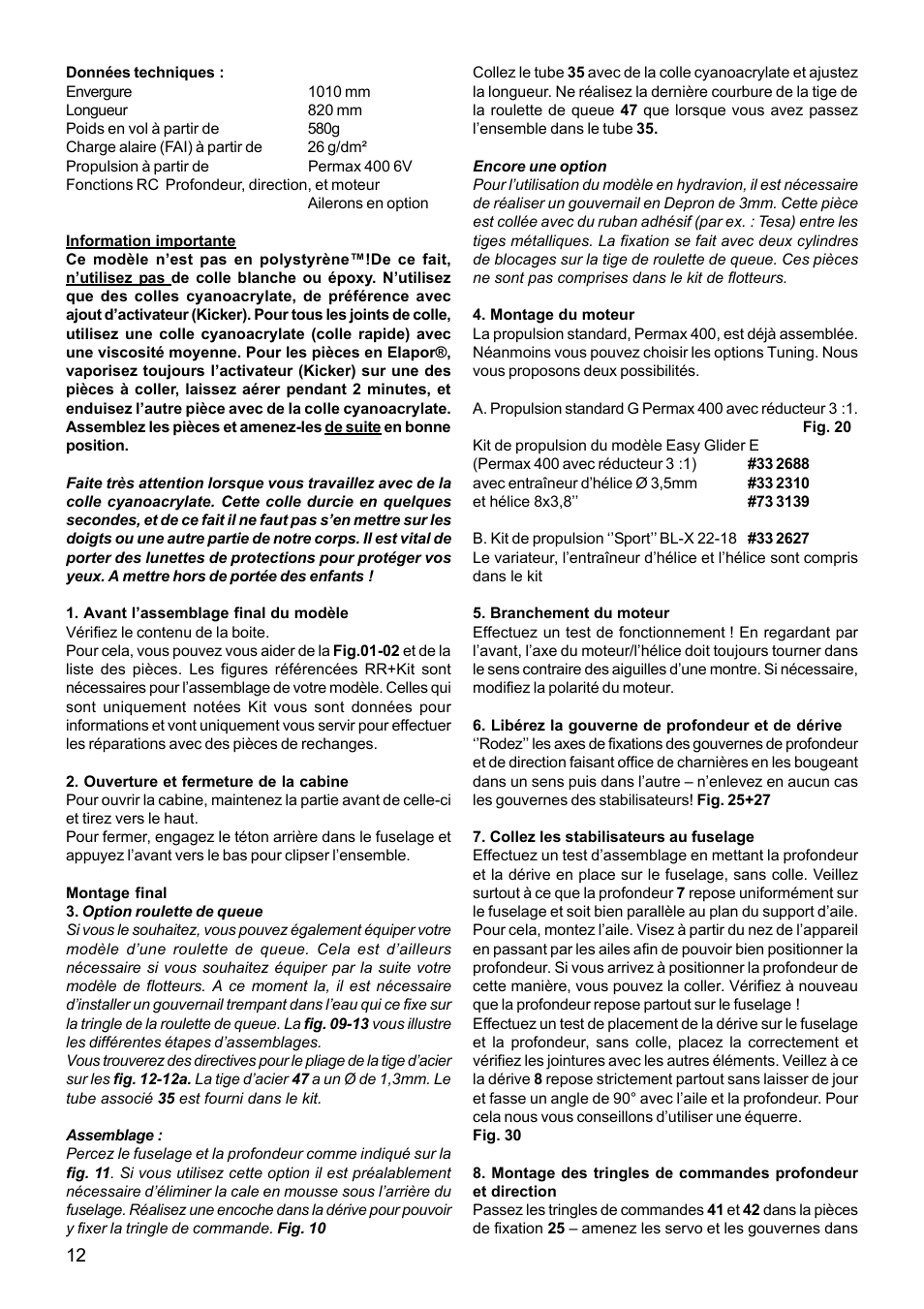 HITEC MiniMag (RR) User Manual | Page 12 / 52