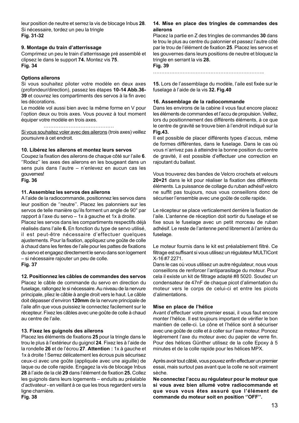 HITEC MiniMag (RR) User Manual | Page 13 / 52