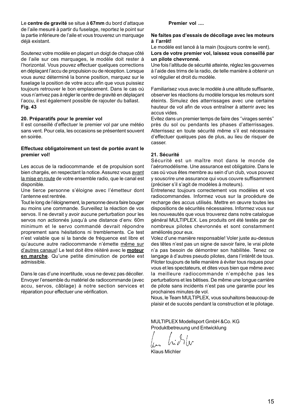 HITEC MiniMag (RR) User Manual | Page 15 / 52