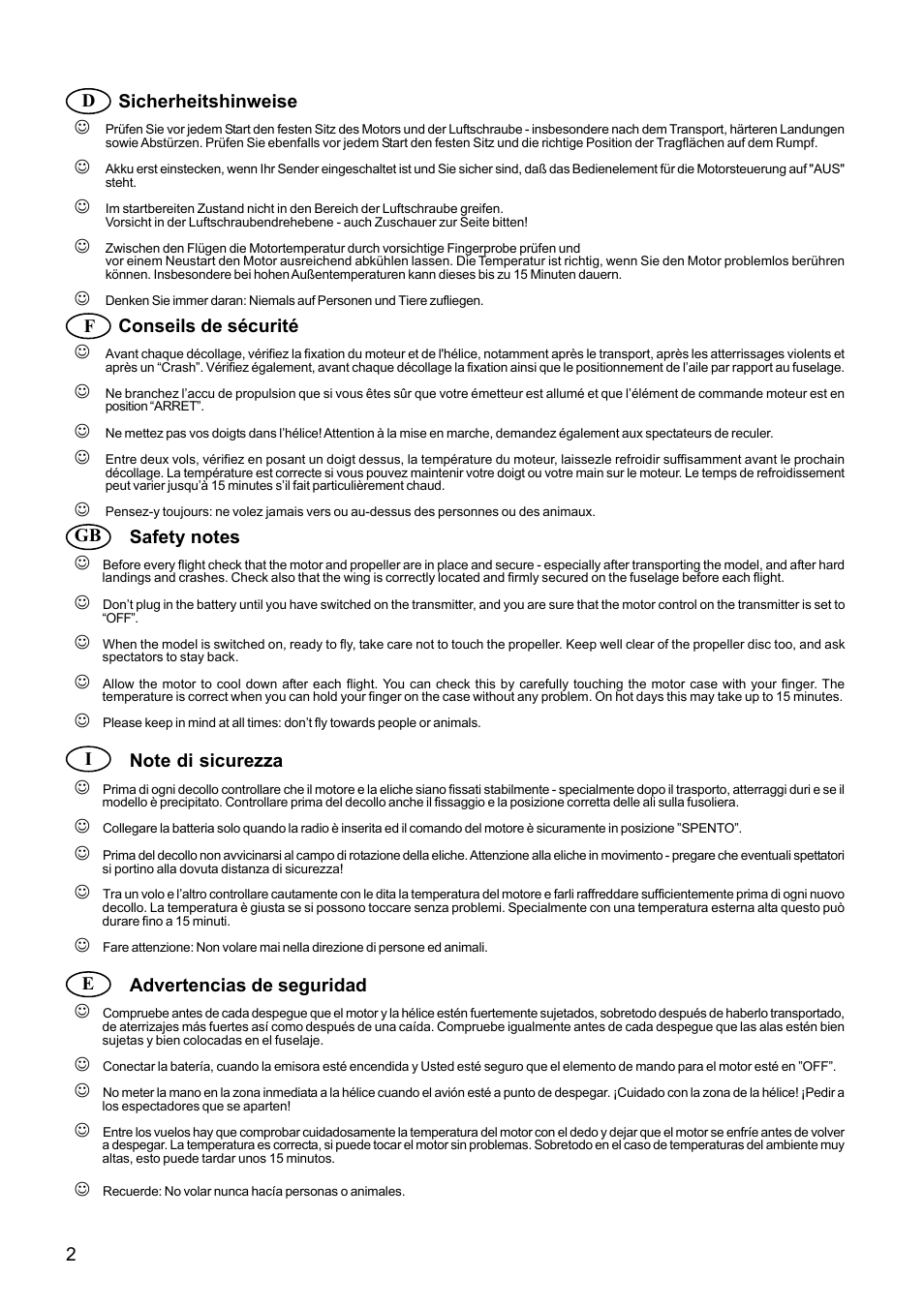 HITEC MiniMag (RR) User Manual | Page 2 / 52