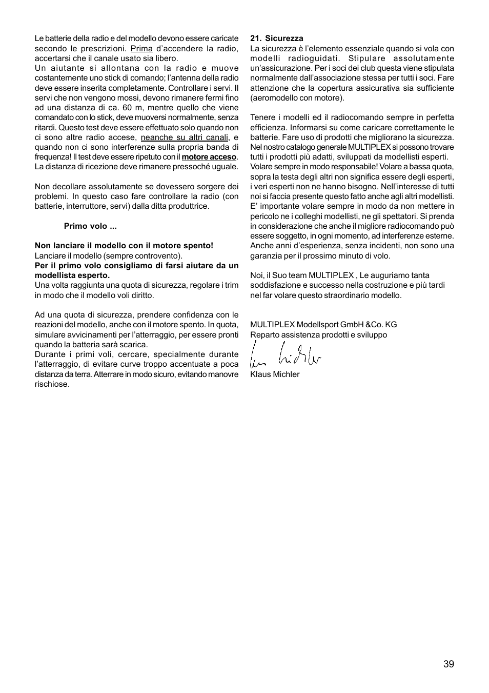 HITEC MiniMag (RR) User Manual | Page 39 / 52