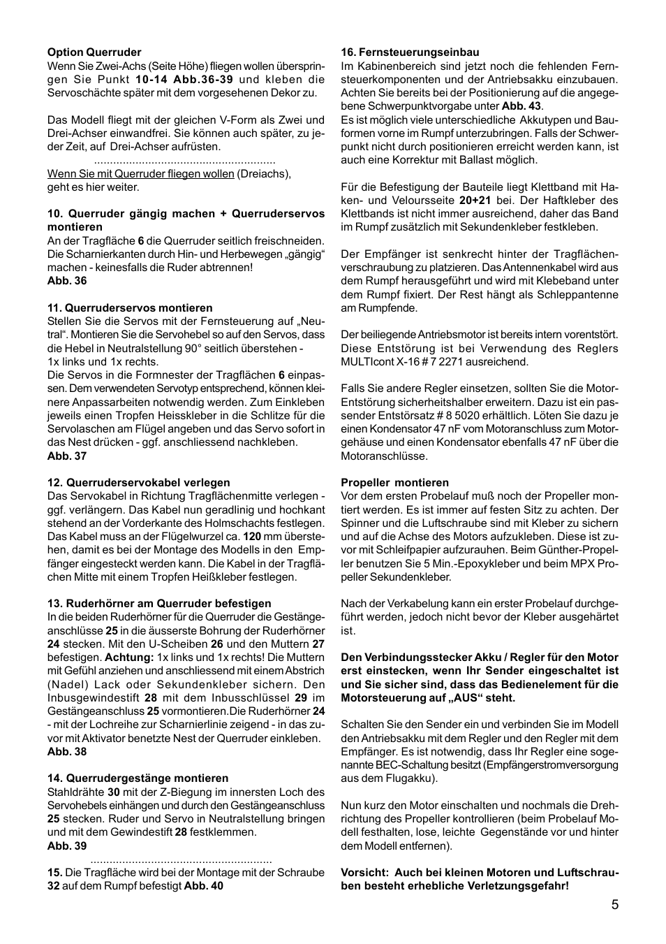 HITEC MiniMag (RR) User Manual | Page 5 / 52