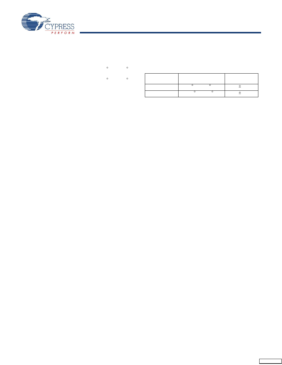 Maximum ratings, Operating range | Cypress CY7B9910 User Manual | Page 3 / 11