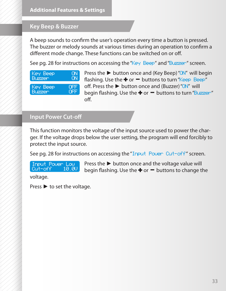 HITEC X1 AC Plus: Single Port AC/DC Chargers User Manual | Page 33 / 36