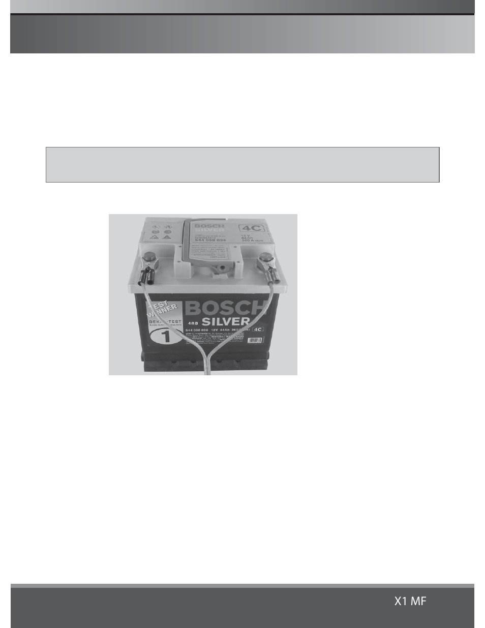 Connecting the battery | HITEC X1 MF: AC/DC, 80-Watt, Multi-Function, Charger User Manual | Page 12 / 39