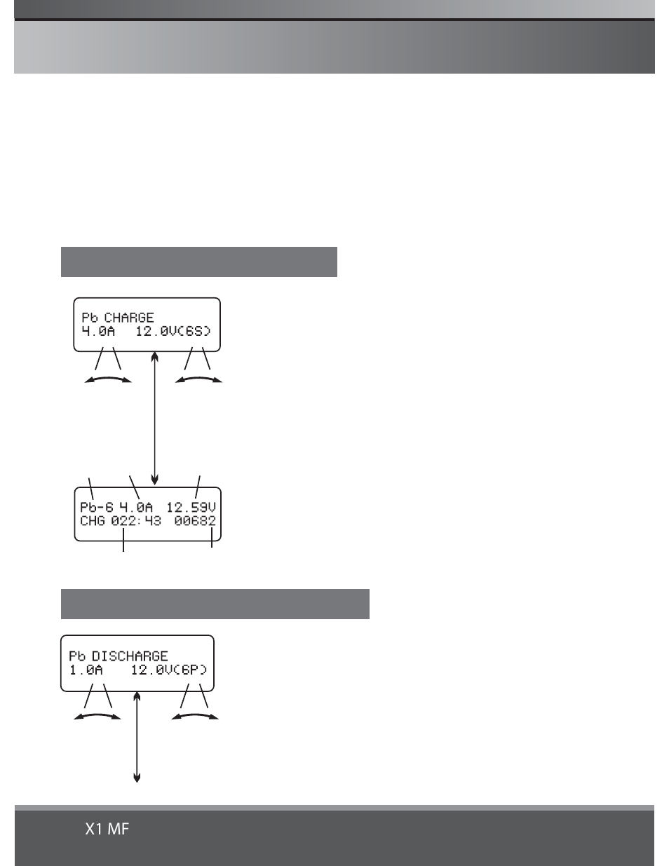 23 x1 mf | HITEC X1 MF: AC/DC, 80-Watt, Multi-Function, Charger User Manual | Page 24 / 39