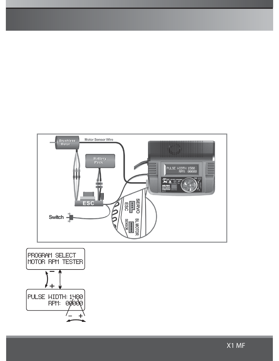 HITEC X1 MF: AC/DC, 80-Watt, Multi-Function, Charger User Manual | Page 29 / 39