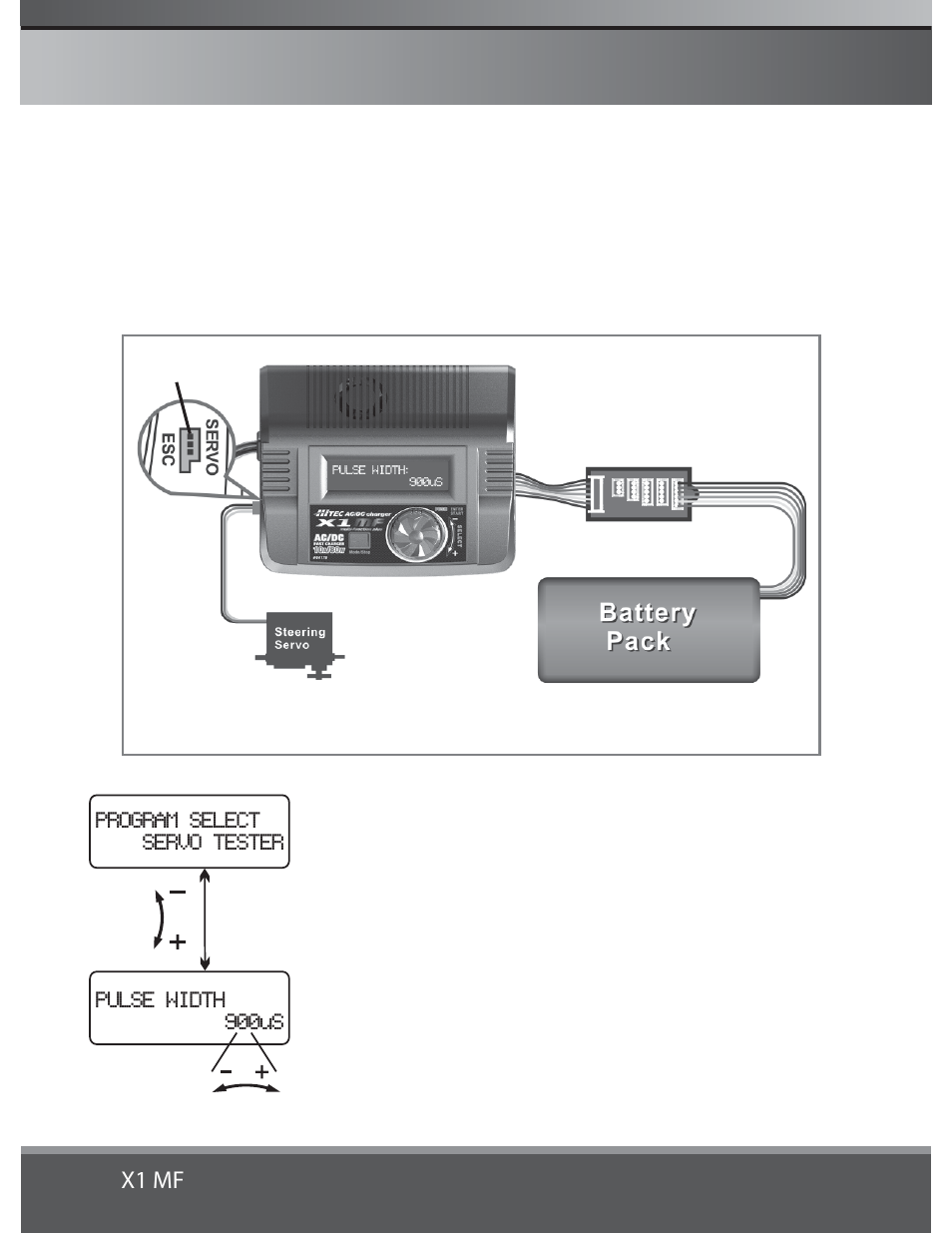 29 x1 mf | HITEC X1 MF: AC/DC, 80-Watt, Multi-Function, Charger User Manual | Page 30 / 39