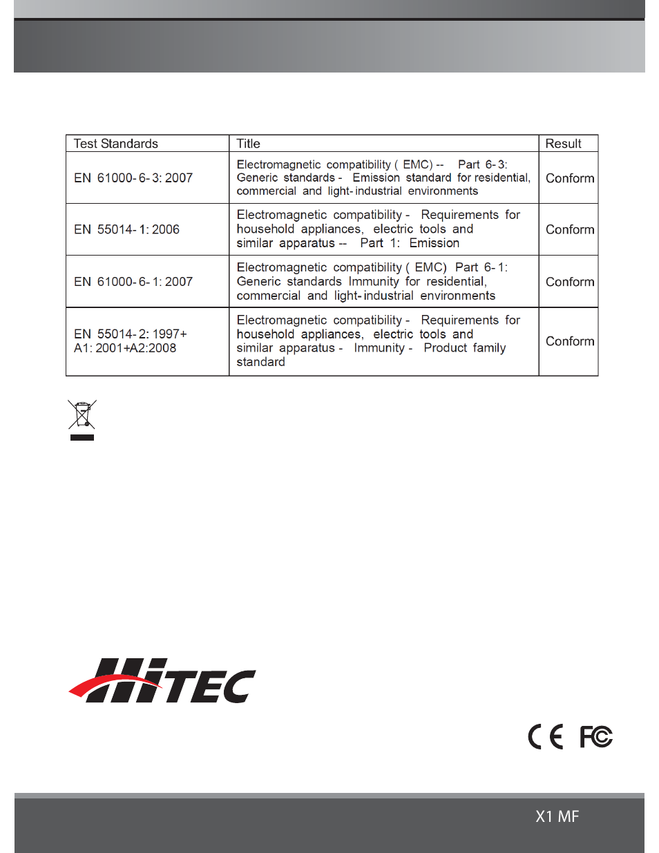 HITEC X1 MF: AC/DC, 80-Watt, Multi-Function, Charger User Manual | Page 37 / 39